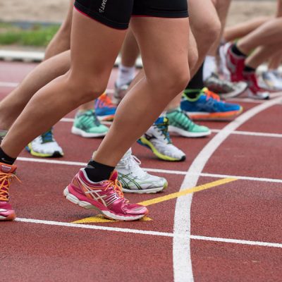 Athletics running track