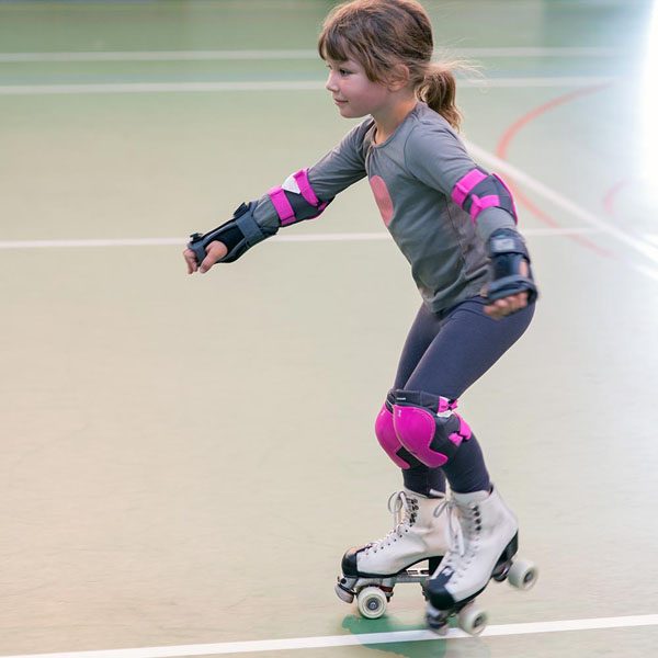 Roller skating party at Davison Leisure Centre