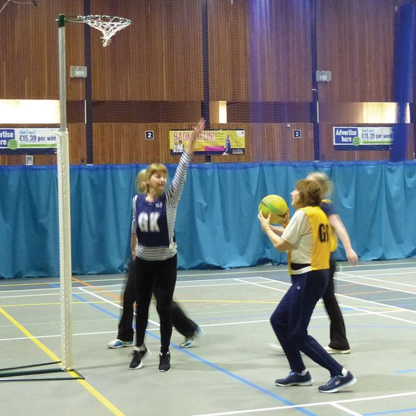 Walking Netball Worthing Leisure Centre