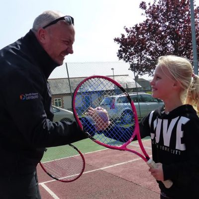 Coached Tennis Lessons with Colin Piper