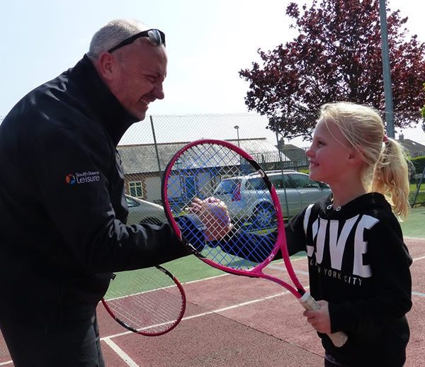 Coached Tennis Lessons with Colin Piper