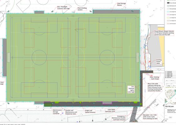 Palatine Park Football Centre plans 2021