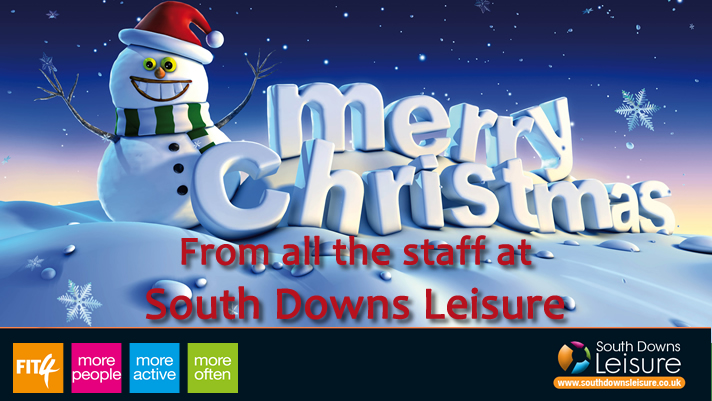 Merry Christmas from all the team at South Downs Leisure