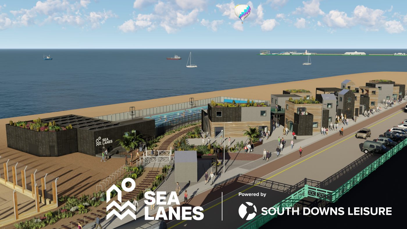 Work at Sea Lanes has commenced