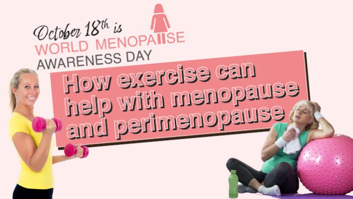 Exercise can help with menopause