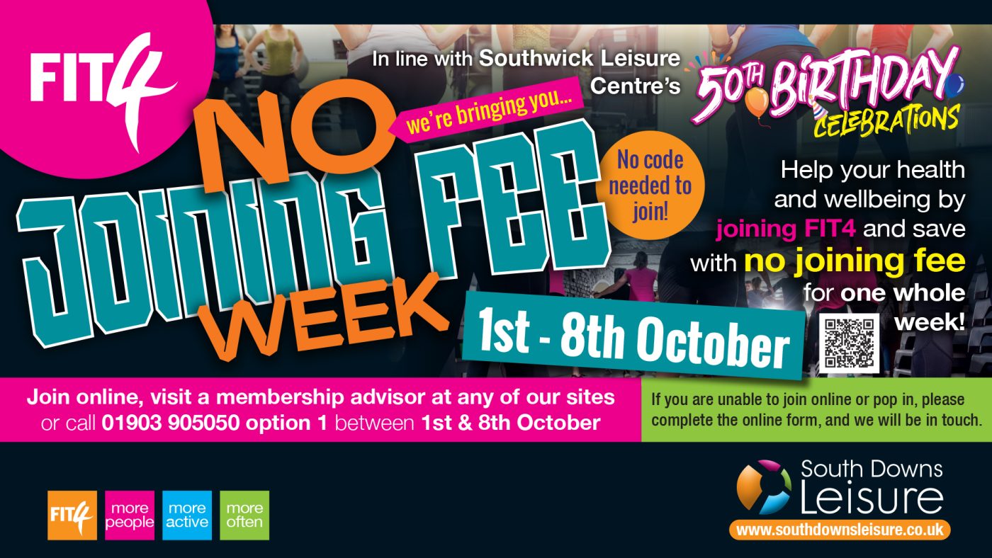 No Joining Fee Event