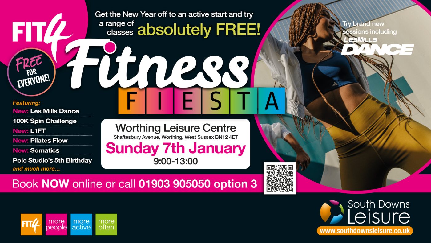 Fitness Fiesta 7th January 2024 South Downs Leisure